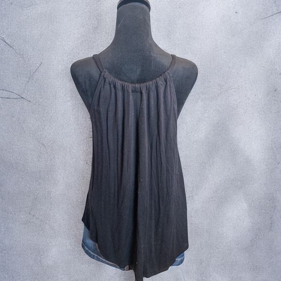 Vintage 2000s iZ Byer Embellished Sleeveless Halter Neck Top Size Medium - Picture 3 of 10
